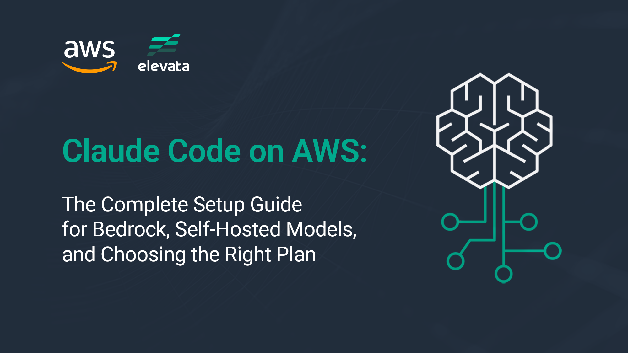 Claude Code on Amazon Bedrock & AWS: Infrastructure Requirements, Setup & Deployment Guide